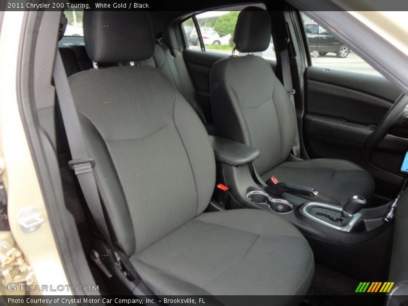 White Gold / Black 2011 Chrysler 200 Touring