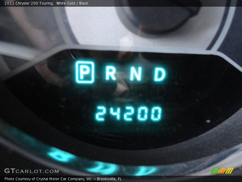 White Gold / Black 2011 Chrysler 200 Touring