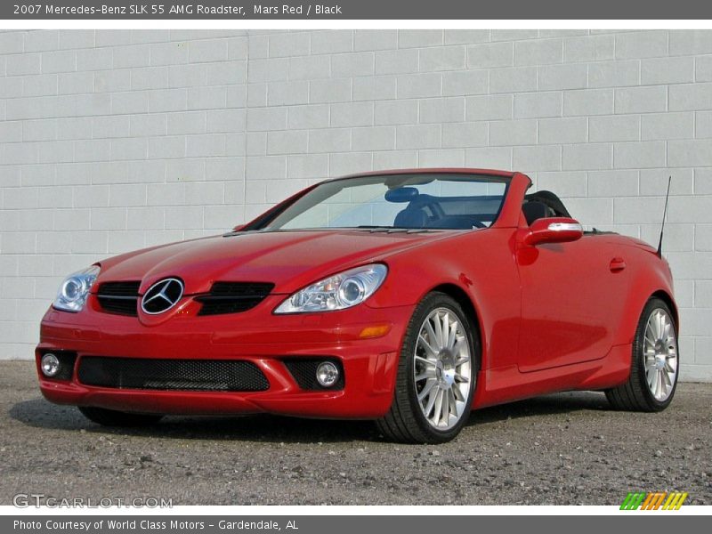 Front 3/4 View of 2007 SLK 55 AMG Roadster