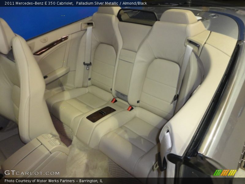 Palladium Silver Metallic / Almond/Black 2011 Mercedes-Benz E 350 Cabriolet