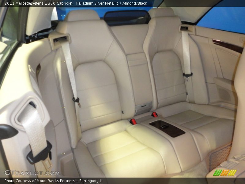 Palladium Silver Metallic / Almond/Black 2011 Mercedes-Benz E 350 Cabriolet