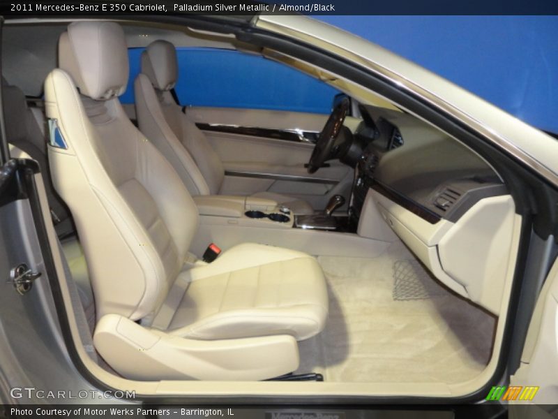 Palladium Silver Metallic / Almond/Black 2011 Mercedes-Benz E 350 Cabriolet