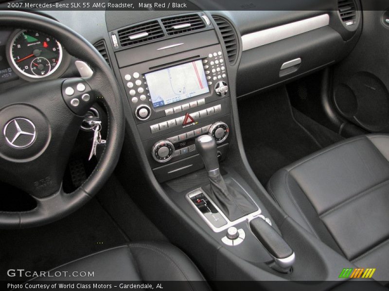 Dashboard of 2007 SLK 55 AMG Roadster