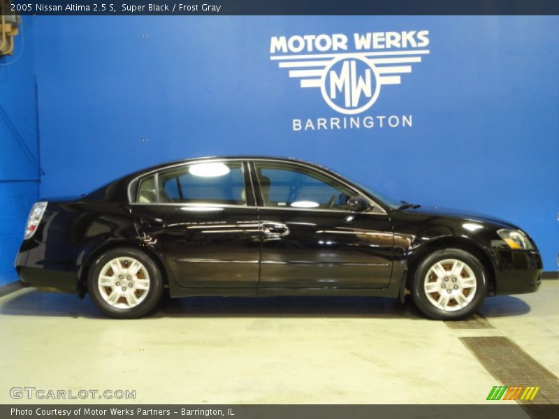Super Black / Frost Gray 2005 Nissan Altima 2.5 S
