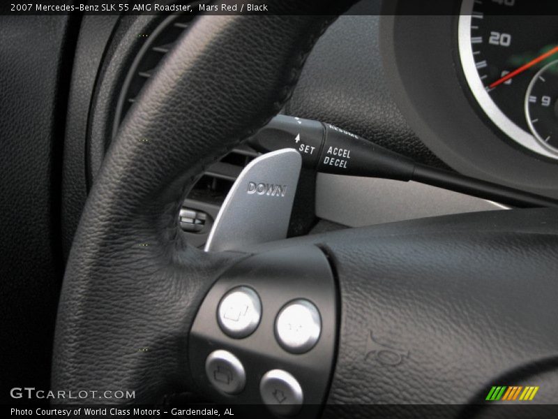 Controls of 2007 SLK 55 AMG Roadster