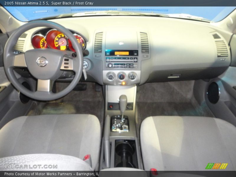 Super Black / Frost Gray 2005 Nissan Altima 2.5 S