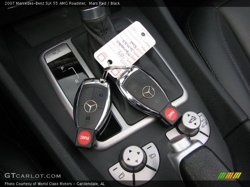 Keys of 2007 SLK 55 AMG Roadster