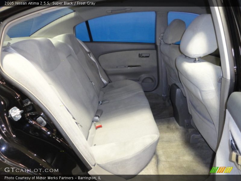 Super Black / Frost Gray 2005 Nissan Altima 2.5 S