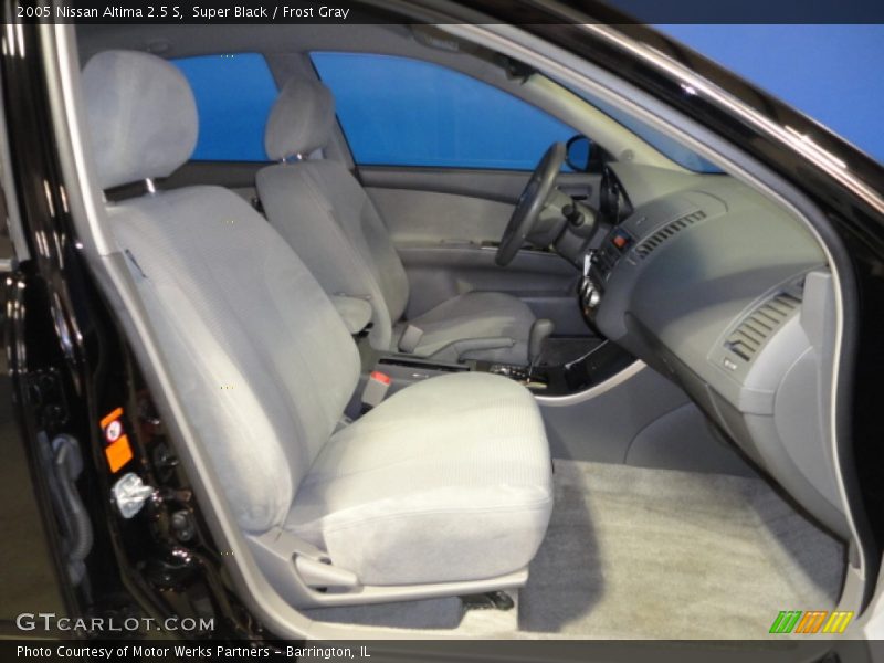 Super Black / Frost Gray 2005 Nissan Altima 2.5 S