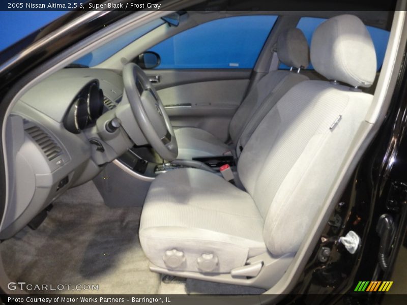 Super Black / Frost Gray 2005 Nissan Altima 2.5 S