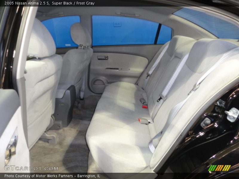 Super Black / Frost Gray 2005 Nissan Altima 2.5 S