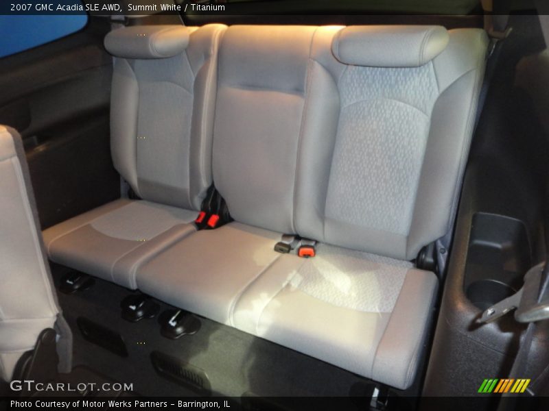 Summit White / Titanium 2007 GMC Acadia SLE AWD