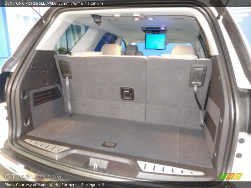 Summit White / Titanium 2007 GMC Acadia SLE AWD