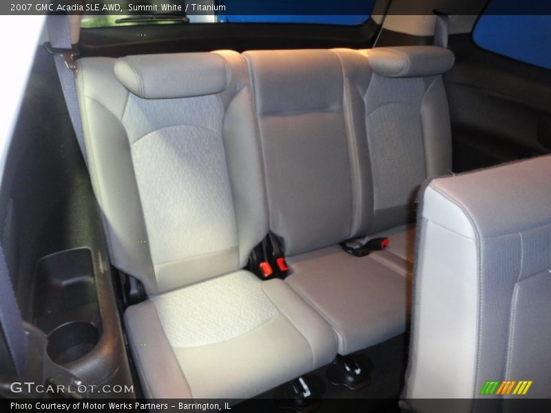 Summit White / Titanium 2007 GMC Acadia SLE AWD