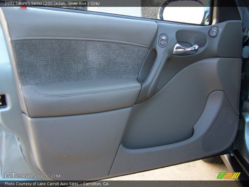 Silver Blue / Gray 2002 Saturn L Series L200 Sedan