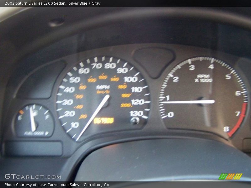 Silver Blue / Gray 2002 Saturn L Series L200 Sedan