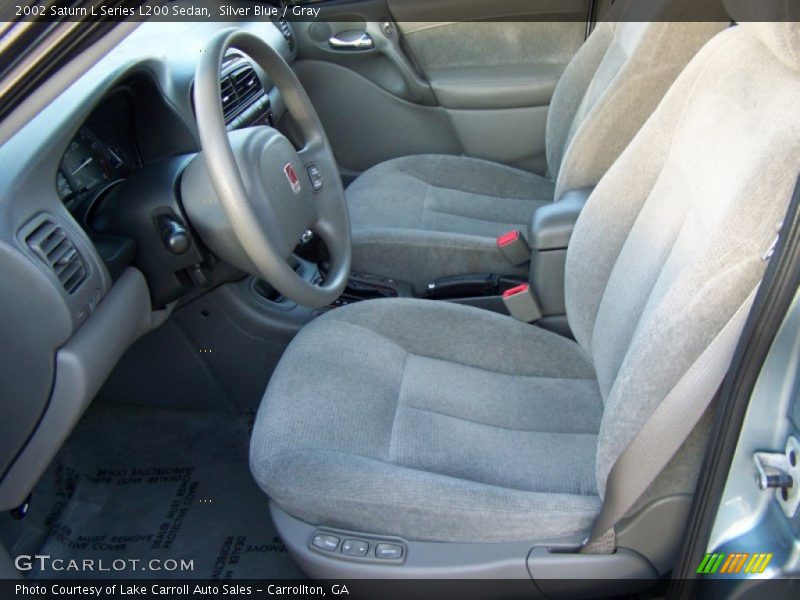 Silver Blue / Gray 2002 Saturn L Series L200 Sedan