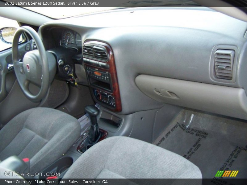 Silver Blue / Gray 2002 Saturn L Series L200 Sedan