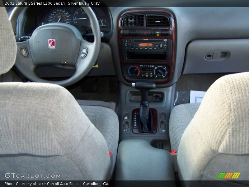 Silver Blue / Gray 2002 Saturn L Series L200 Sedan