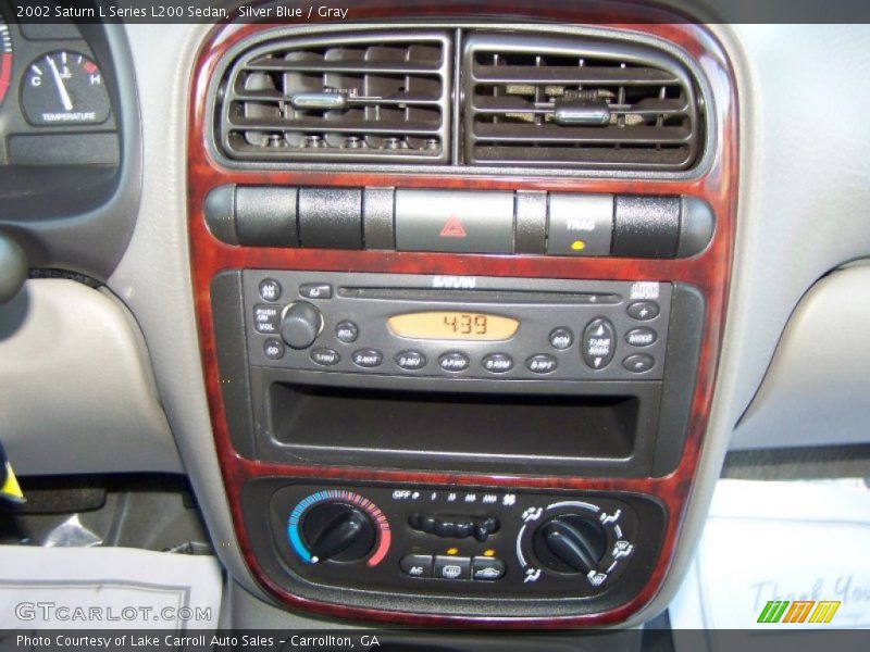 Silver Blue / Gray 2002 Saturn L Series L200 Sedan
