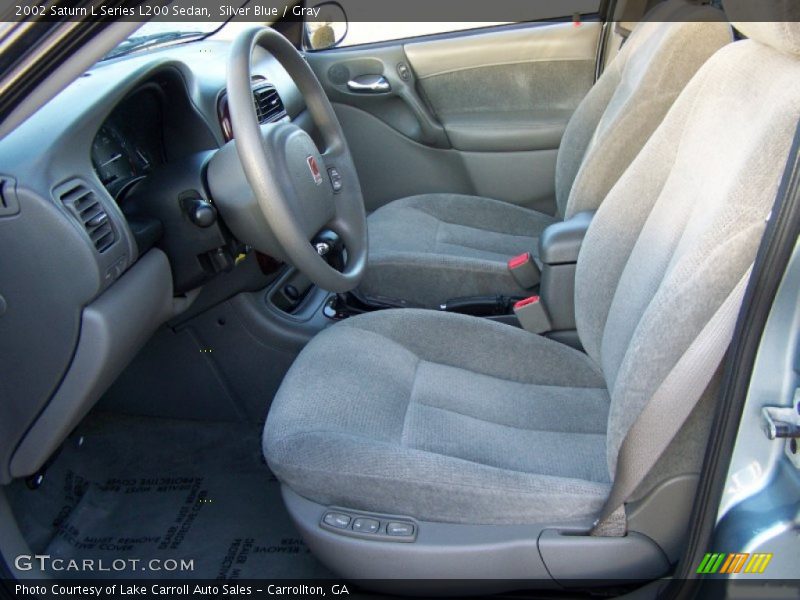 Silver Blue / Gray 2002 Saturn L Series L200 Sedan