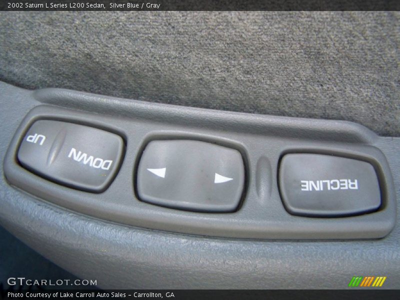 Silver Blue / Gray 2002 Saturn L Series L200 Sedan