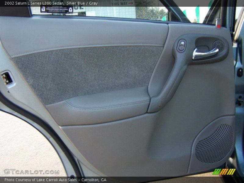 Silver Blue / Gray 2002 Saturn L Series L200 Sedan