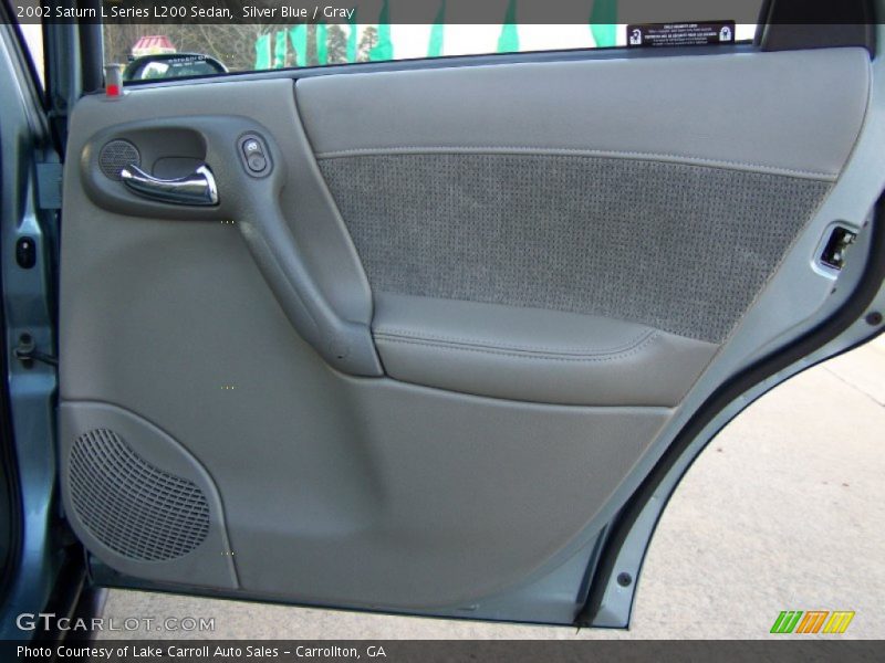 Silver Blue / Gray 2002 Saturn L Series L200 Sedan