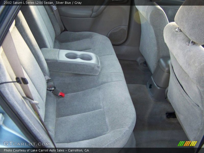 Silver Blue / Gray 2002 Saturn L Series L200 Sedan