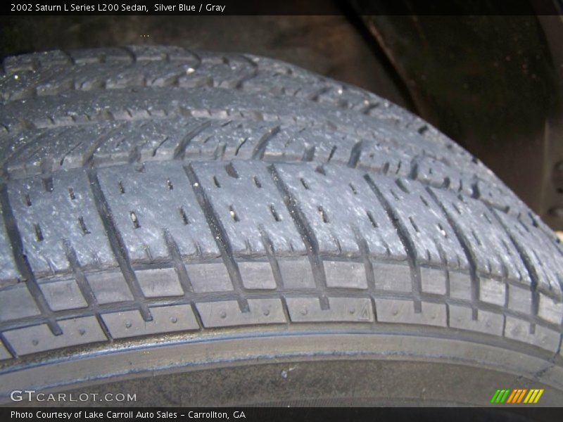 Silver Blue / Gray 2002 Saturn L Series L200 Sedan