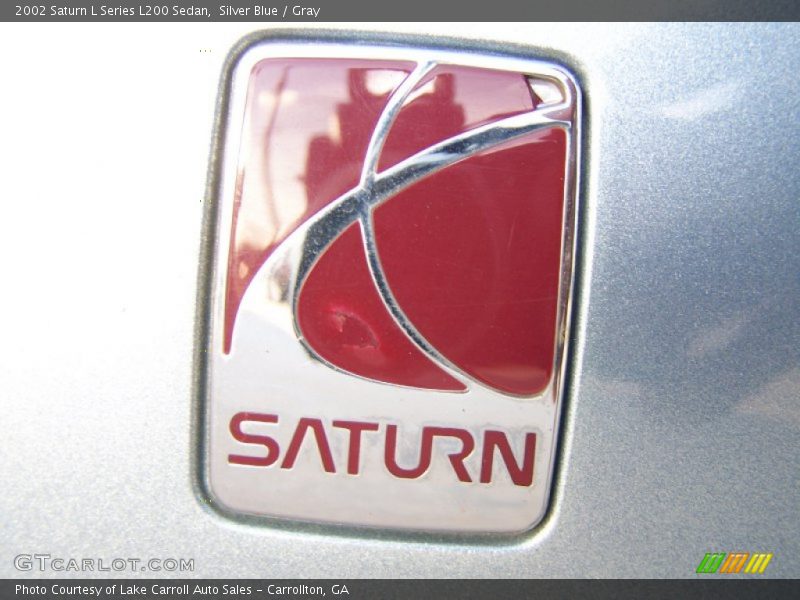 Silver Blue / Gray 2002 Saturn L Series L200 Sedan