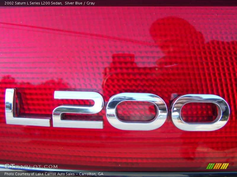 Silver Blue / Gray 2002 Saturn L Series L200 Sedan