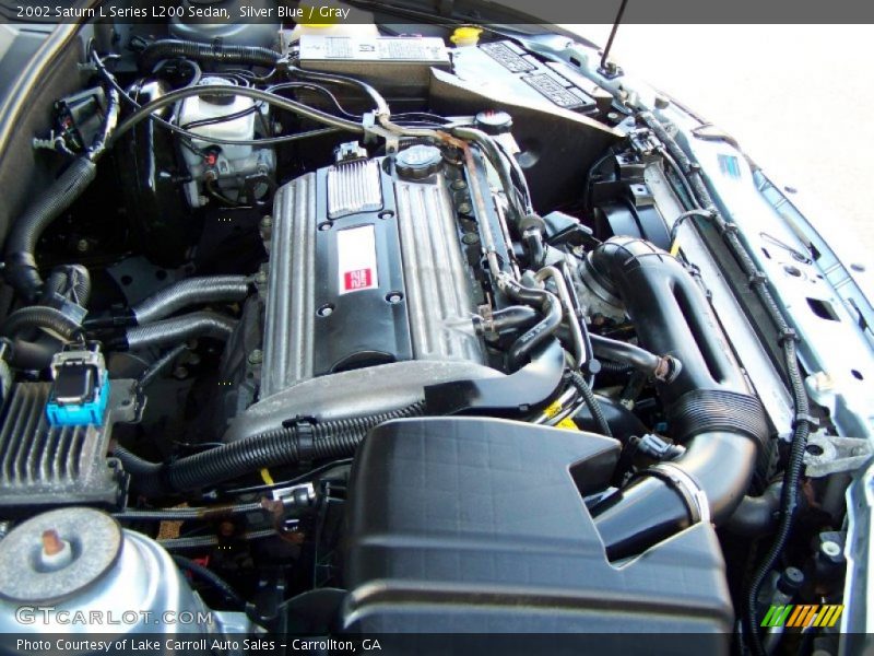Silver Blue / Gray 2002 Saturn L Series L200 Sedan