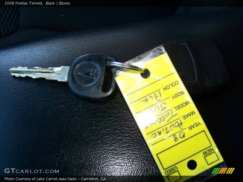 Black / Ebony 2008 Pontiac Torrent
