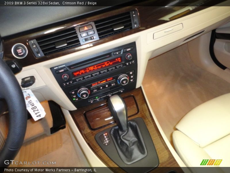 Crimson Red / Beige 2009 BMW 3 Series 328xi Sedan