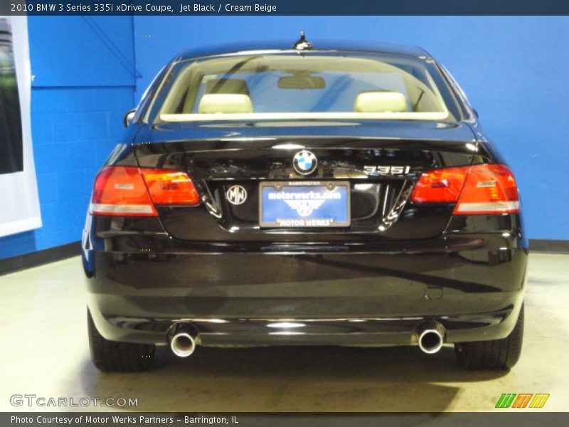 Jet Black / Cream Beige 2010 BMW 3 Series 335i xDrive Coupe