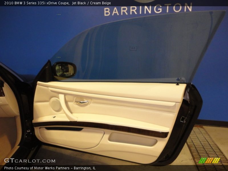 Jet Black / Cream Beige 2010 BMW 3 Series 335i xDrive Coupe