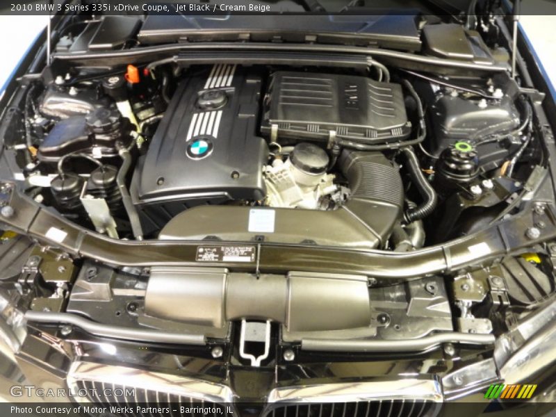  2010 3 Series 335i xDrive Coupe Engine - 3.0 Liter Twin-Turbocharged DOHC 24-Valve VVT Inline 6 Cylinder