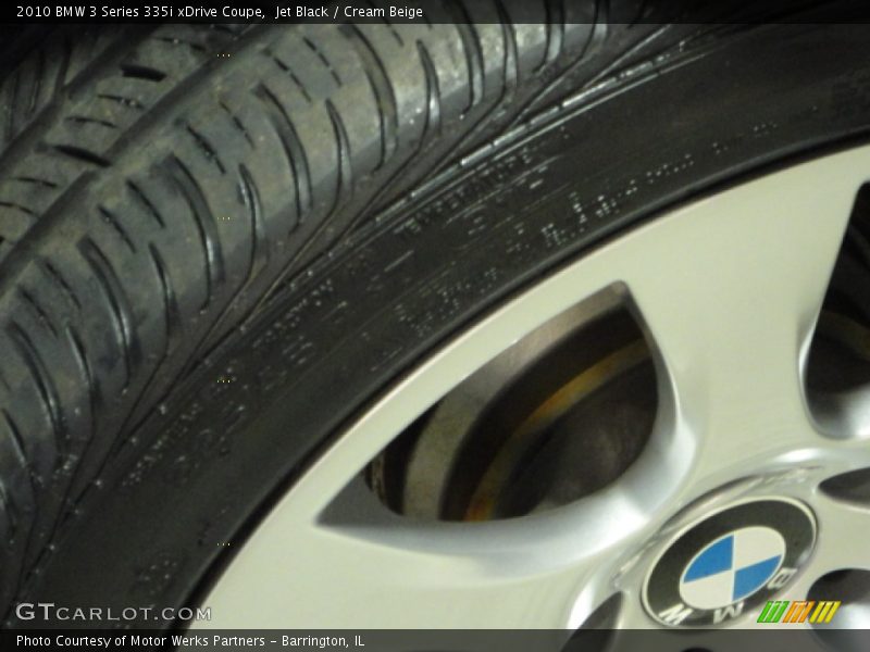 Jet Black / Cream Beige 2010 BMW 3 Series 335i xDrive Coupe