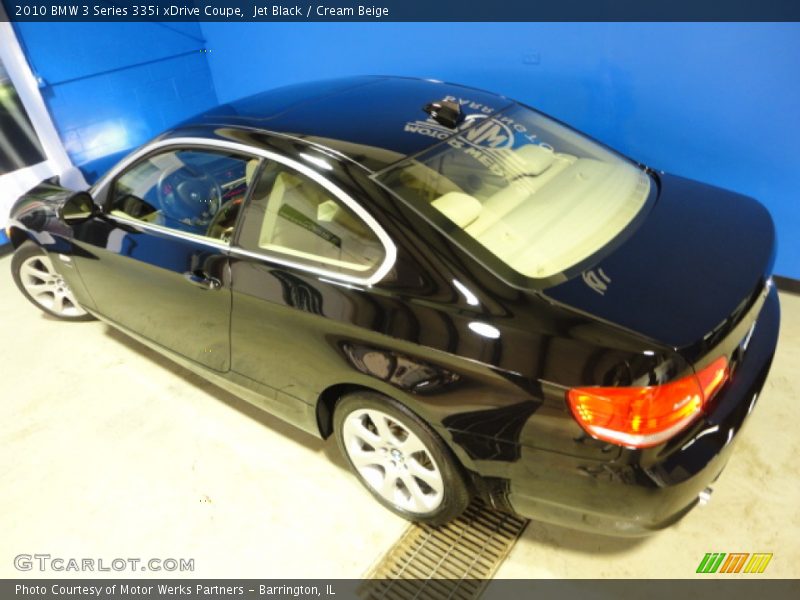Jet Black / Cream Beige 2010 BMW 3 Series 335i xDrive Coupe