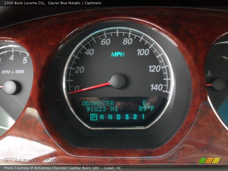 Glacier Blue Metallic / Cashmere 2006 Buick Lucerne CXL