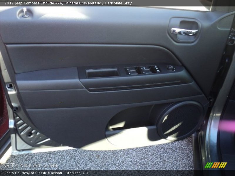 Mineral Gray Metallic / Dark Slate Gray 2012 Jeep Compass Latitude 4x4