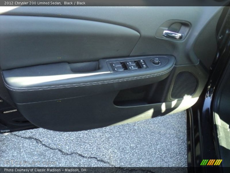 Black / Black 2012 Chrysler 200 Limited Sedan