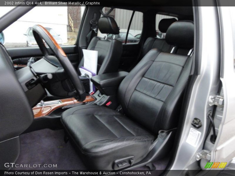  2002 QX4 4x4 Graphite Interior