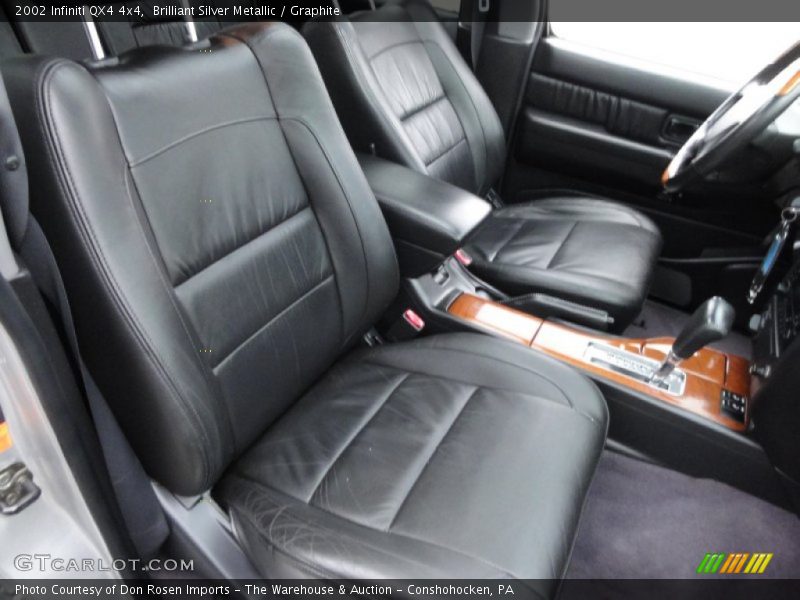  2002 QX4 4x4 Graphite Interior