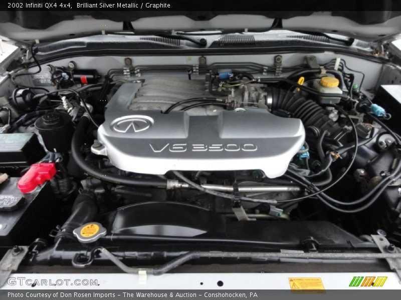  2002 QX4 4x4 Engine - 3.5 Liter DOHC 24-Valve V6