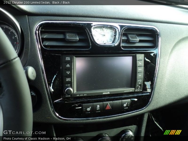 Black / Black 2012 Chrysler 200 Limited Sedan