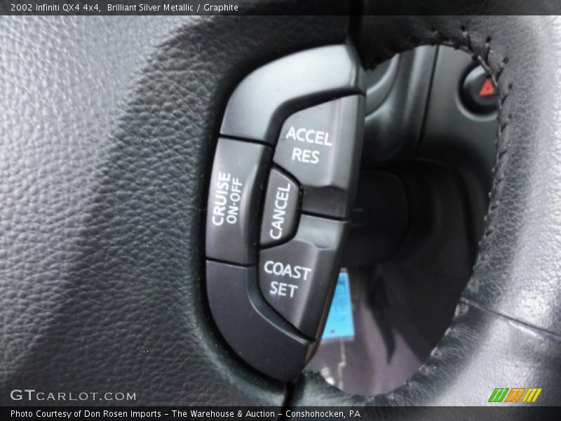 Controls of 2002 QX4 4x4