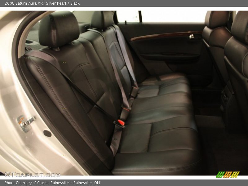Silver Pearl / Black 2008 Saturn Aura XR