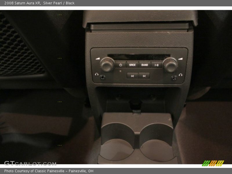 Silver Pearl / Black 2008 Saturn Aura XR